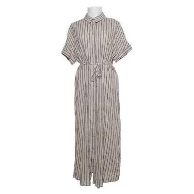 Skjortekjole (Beige, Sort) fra Soft Rebels Linned, Viscose