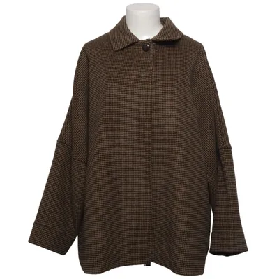 Overshirt (Brown, Black) from Dobber Elastane, Polyamide, Polyester, Viscose, Wool