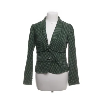 Blazer (Green, Multicolored) from King Louie Cotton, Elastane, Polyester