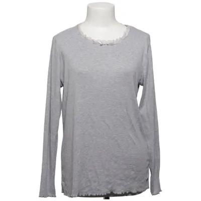 T-shirt à manches longues (Gris) de Isabella Élasthane, Polyester, Viscose