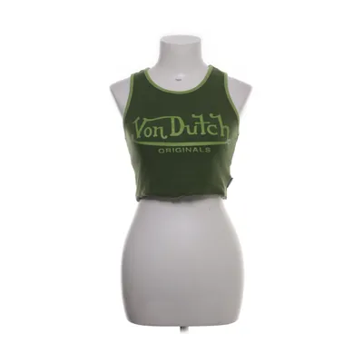 Crop top (Grön) från Von Dutch Bomull, Elastan