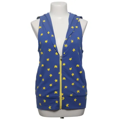 Kortärmad huvtröja (Blå, Gul) från Zumba Bomull, Elastan, Polyester