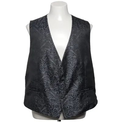 Suit vest (Gray, Black) from Wilvorst Polyester, Viscose