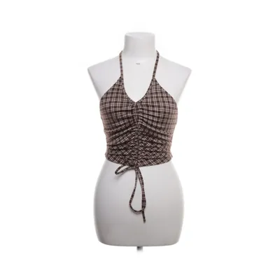 Crop top (Brun) fra Princess Polly Bomuld, Elastan, Polyester