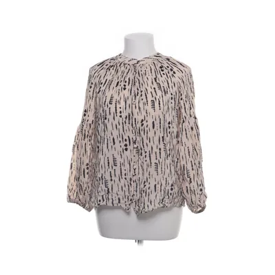 Blus (Beige, Svart) från Mango Viskos