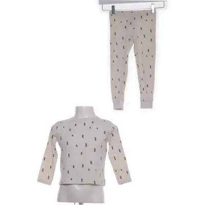 Pyjamas (Beige, Grå) från H&M Bomull, Elastan