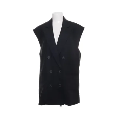 Vest (Black) from Tibi Cotton, Cupro, Elastane, Polyester, Wool