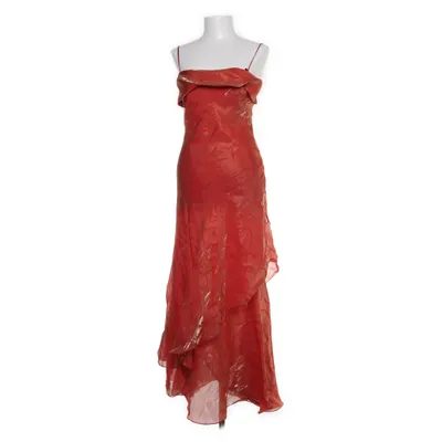 Aftenkjole (Rød, Guld) fra Yves Calin Polyester, Viscose