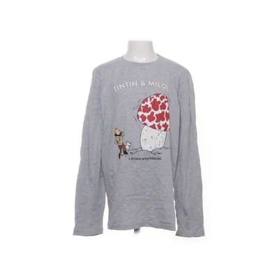 Långärmad t-shirt (Grå, Vit, Röd) från Tintin