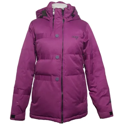 Down jacket (Purple) from Orage Down, Feather, Polyamide, Polyester, Polyurethane