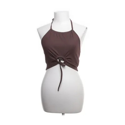 Crop top (Bruin) Elastaan, Polyester