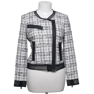 Jacket (White, Black, Multicolored) from Milly Acrylic, Cotton, Elastane, Linen, Polyamide, Polyester