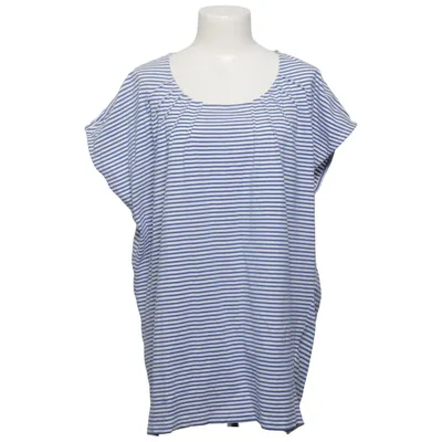 T-shirt (Blue, White) from Instinct Cotton, Elastane