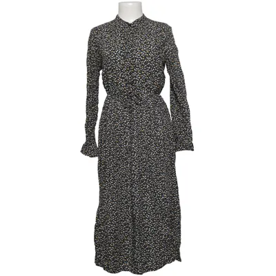 Maxi jurk (Zwart, Wit, Geel) van Moves Viscose