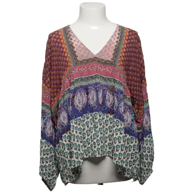 Blouse (Purple, Multicolored) from Zara Trafaluc