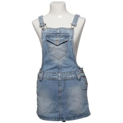 Robe salopette (Bleu) de Fishbone Denim Coton