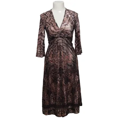 Maxi jurk (Bruin, Meerkleurig) van Branting Elastaan, Polyamide, Polyester