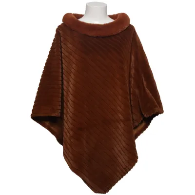 Poncho (Brown) from Catch Me Polyester