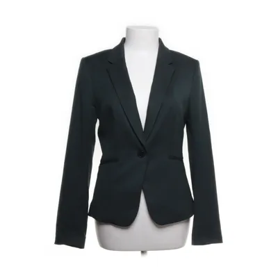 Kavaj (Grön) från H&M Modern Classic Polyester, Viskos, Elastan