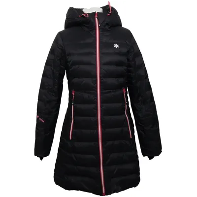 Donsjas (Zwart) van Áhkká Outdoor Dons, Veer, Polyamide, Polyester
