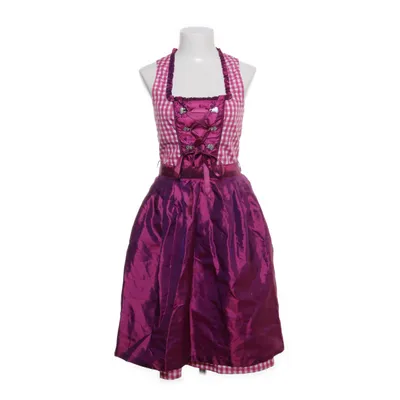 Dirndl (Pink, Hvid) fra Okay Bomuld, Polyester