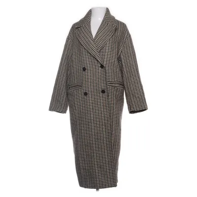 Jas (Bruin, Zwart, Wit) van Zara Polyester, Wol