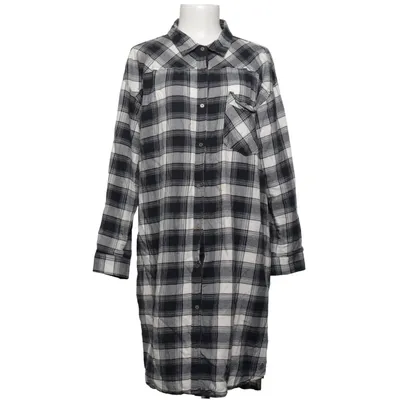 Flanellen overhemd (Zwart, Wit) van Garcia Jeans Katoen, Modal