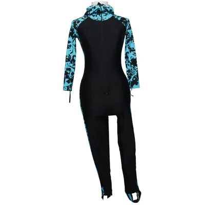 Combinaison de sport (Noir, Bleu) de SBART Élasthane, Polyamide