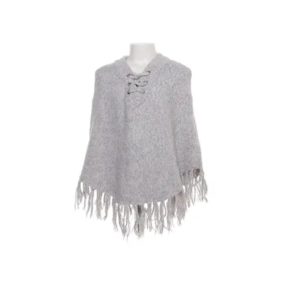Poncho (Gray) from H&M Acrylic, Cotton, Elastane, Polyester