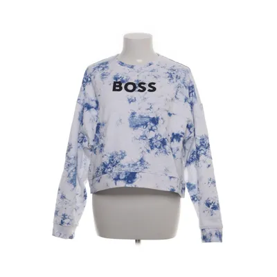 Collegetröja (Blå, Vit, Flerfärgad) från Boss Bomull, Elastan