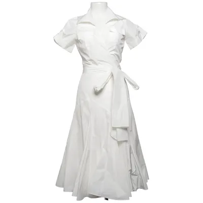 Shirt dress (White) from Diane von Furstenberg Cotton, Polyester