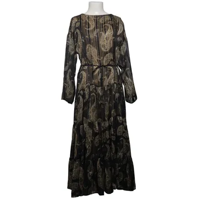 Maxi dress (Black, Beige) from H&M