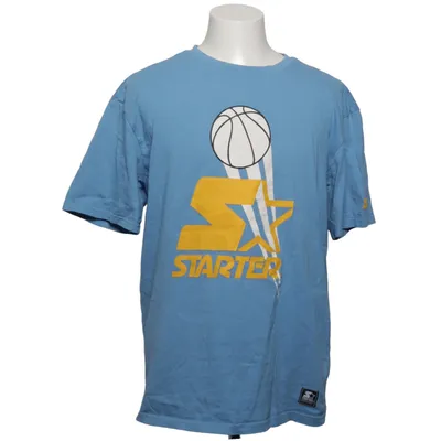 T-shirt (Bleu, Jaune, Blanc) de Starter Black Label Coton