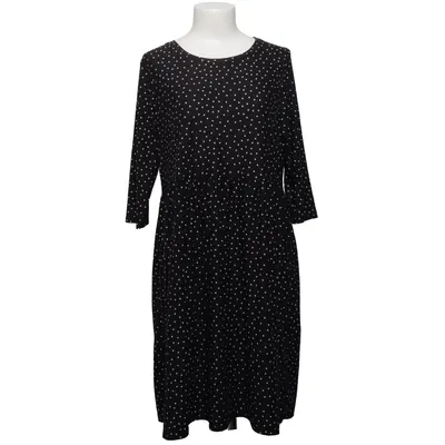 Jurk (Zwart, Wit) van Pepco Elastaan, Polyester