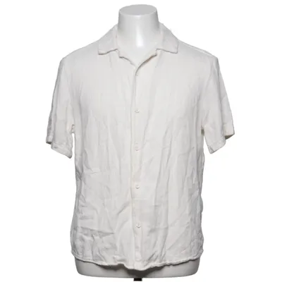 Korte mouwen shirt (Wit) van Only & Sons Linnen, Viscose
