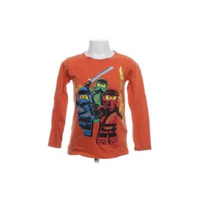 Langærmet t-shirt (Orange) fra LEGO Bomuld