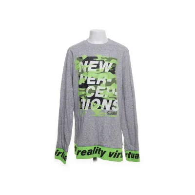 Långärmad t-shirt (Grå, Grön) från Download