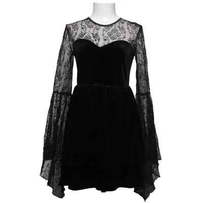 Jurk (Zwart) van Cider Elastaan, Polyester