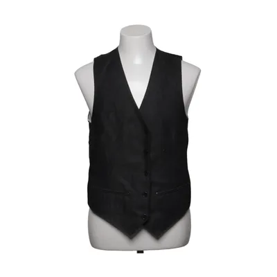 Kostuumgilet (Zwart) van Emilio Katoen, Polyester, Viscose