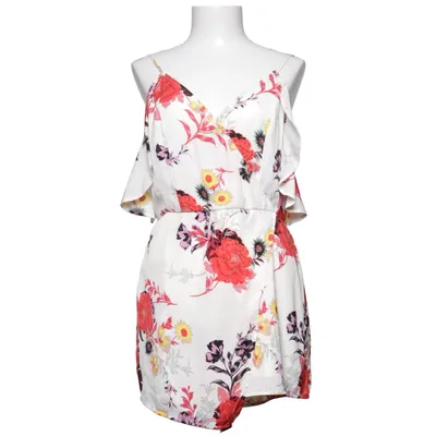 Jumpsuit (Wit, Meerkleurig) van Material Girl Polyester