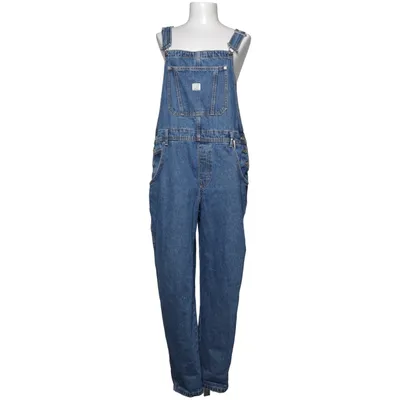 Hängselbyxor (Blå) från Pull & Bear Bomull