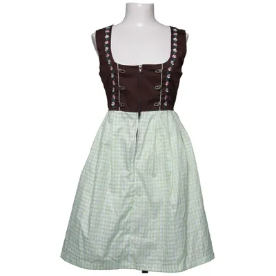 Dirndl (Brun, Grön, Flerfärgad) från Edelnice Bomull, Polyester