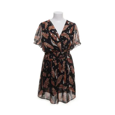 Dress (Black, Multicolored) from Papillonne Polyester