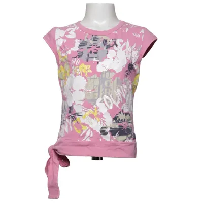 T-shirt (Rose, Multicolore) de Donna Karan Coton, Élasthane