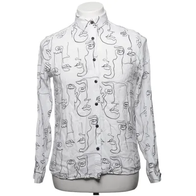 Shirt (Wit, Zwart) van ASOS Design Viscose