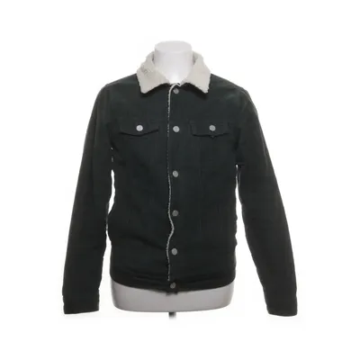 Lined denim jacket (Green) from Pull & Bear