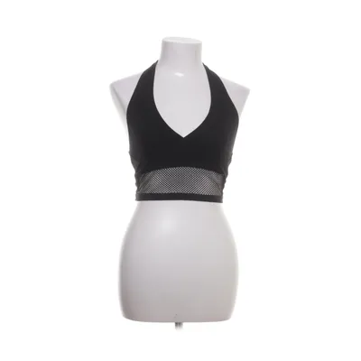 Halternecktopp (Svart) från The Kript Bomull, Elastan