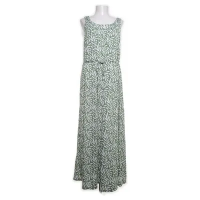 Maxi dress (Green, White) from Gina Benotti Modal, Polyester