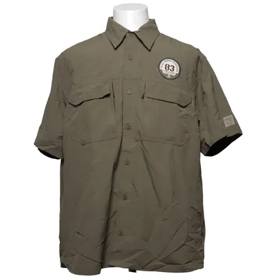 Korte mouwen shirt (Groen) van Iguana Polyamide