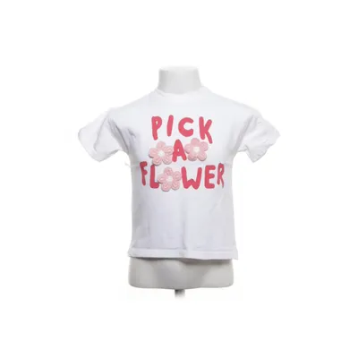 T-shirt (Vit, Rosa) från Zara Bomull